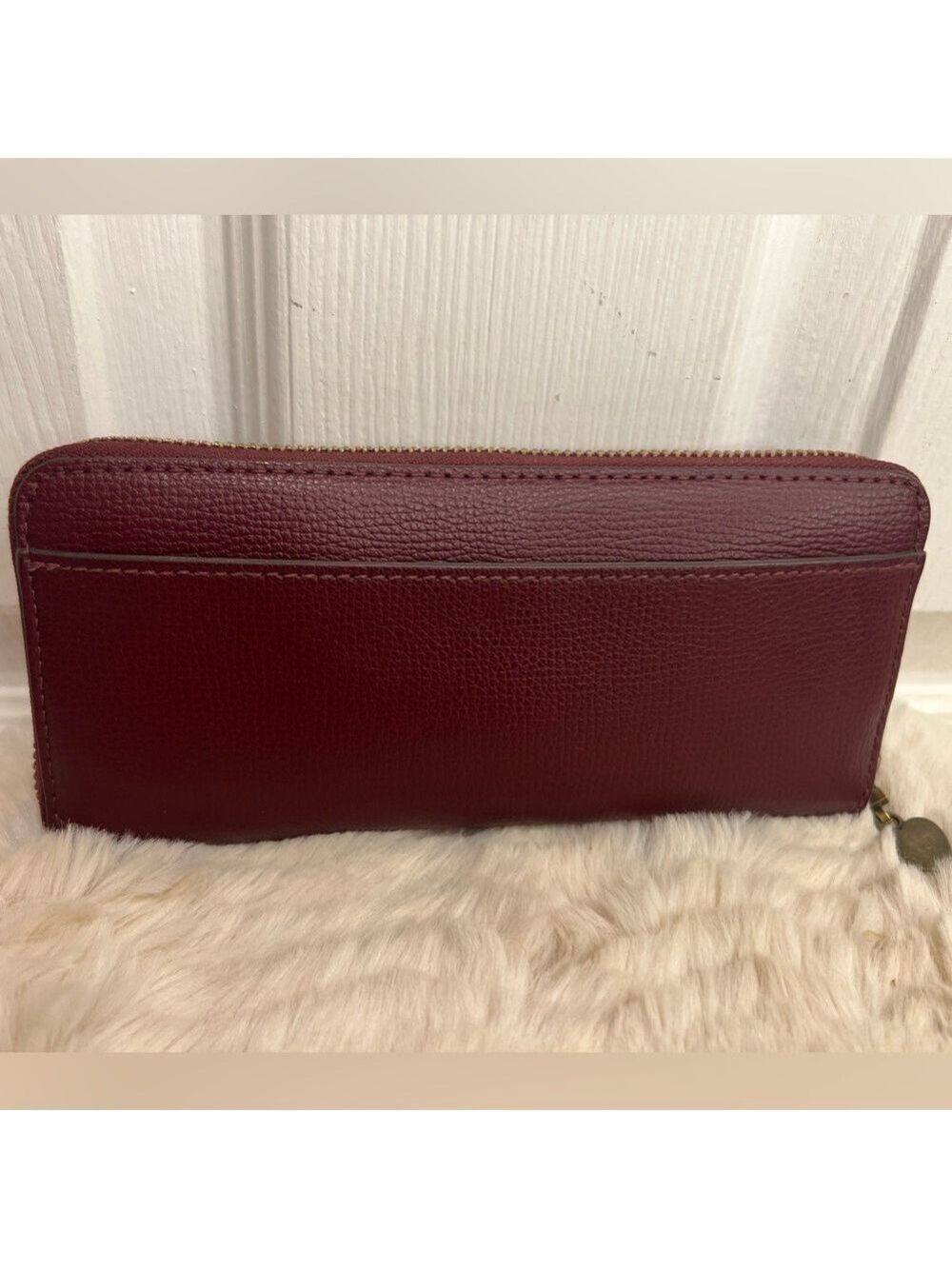 KATE SPADE NEW YORK BURGUNDY/DEEP PLUM WALLET - Picture 2 of 15